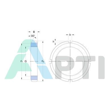 Підшипник KM05 EXL