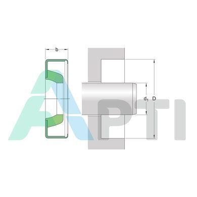 Сальник CR 13548 SKF