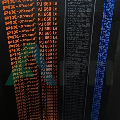 Ремінь поліклиновий PJ 660 PIX (ціна за 1 ребро)