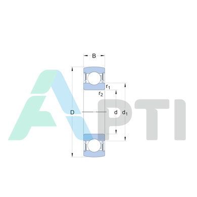 Підшипник 1726208 2RS1 SKF
