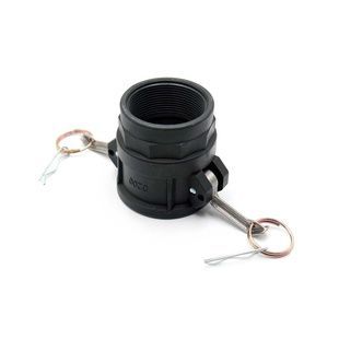 З'єднувач CamLock D50 (200) вн.різьба (200) (PP)