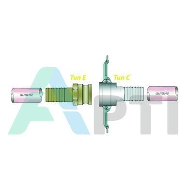 З'єднувач CamLock E75 (300) хвост. (300) (PP)