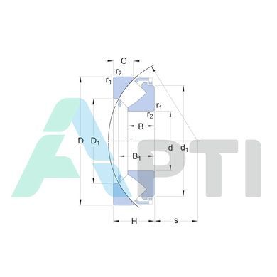 Подшипник 9039412Л (29412 M) EXL