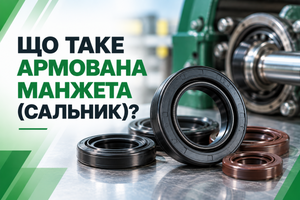Манжети армовані (сальники): типи, розміри та де купити