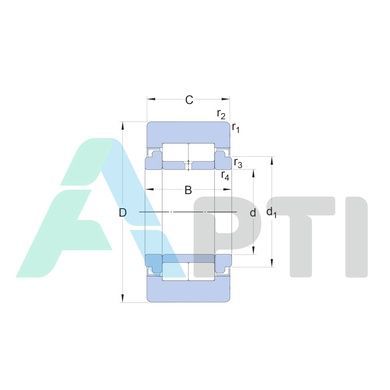 Подшипник NUTR 20 EXL