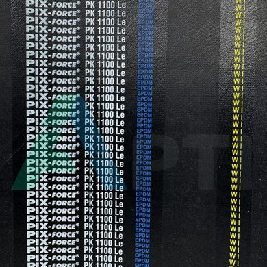 Ремень поликлиновой PK 1100 EPDM PIX (цена за 1 ребро)