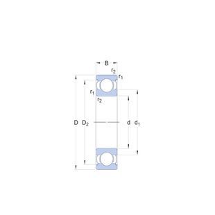 Подшипник 6302 2RS TIMKЕN