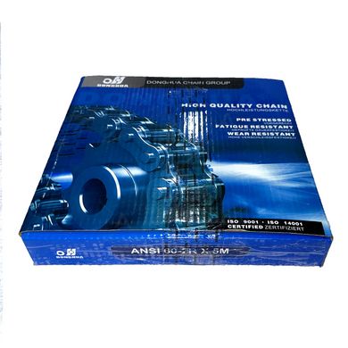 Цепь приводная роликовая 2ПР-19,05-6400-1, ISO 12A-2, ANSI 60-2 Donghua (5,00м) фото | Інтернет-магазин АРТІ