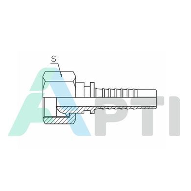 Фитинг DN 08 (М18*1,5) прямой (30111)
