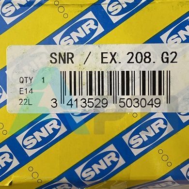 Подшипник EX208 G2 SNR