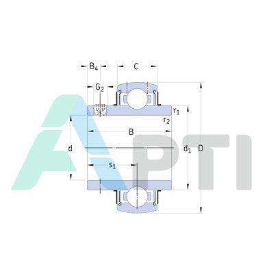Підшипник YAR311 (UC 311) SKF