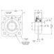 Підшипник в корпусі PER.GFD211RPPB61 PEER